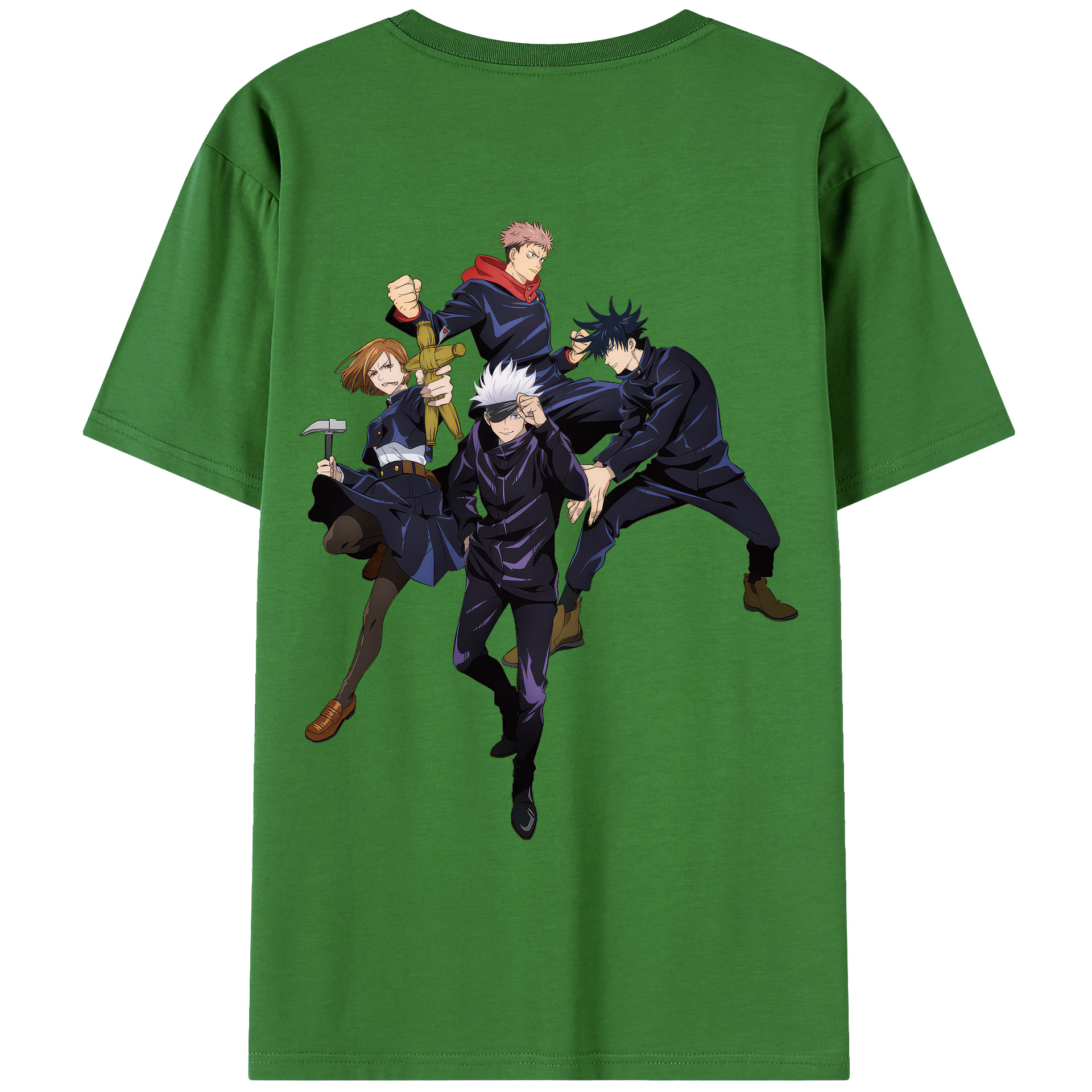 （画像用） 呪術廻戦 Jujutsu Kaisen レディース半袖Tシャツ(バックプリント)